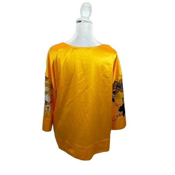 Ladies Soft Surroundings Zehra 3/4 Sleeve Top Size Small - Picture 7 of 10